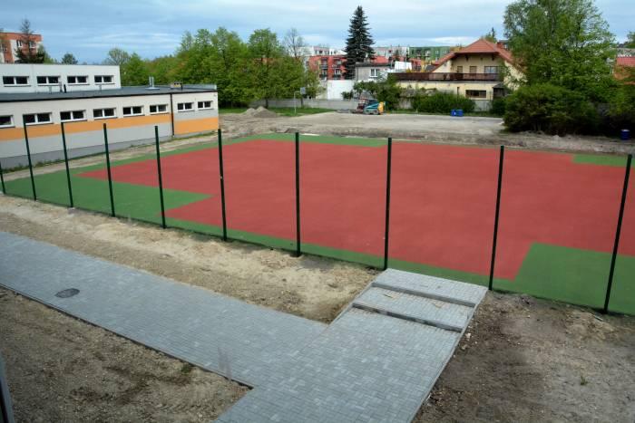 Budowa boisk wielofunkcyjnych na finiszu