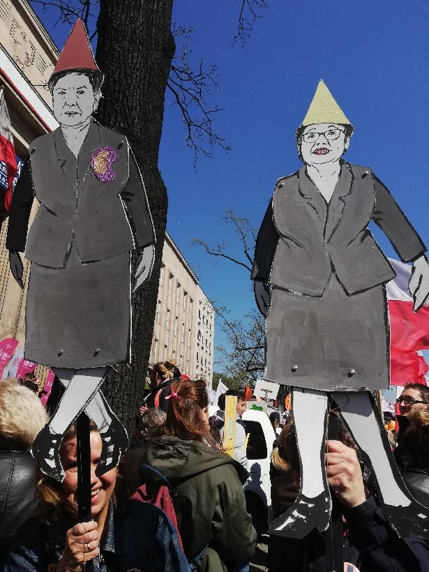 Nasi pikietują w Warszawie