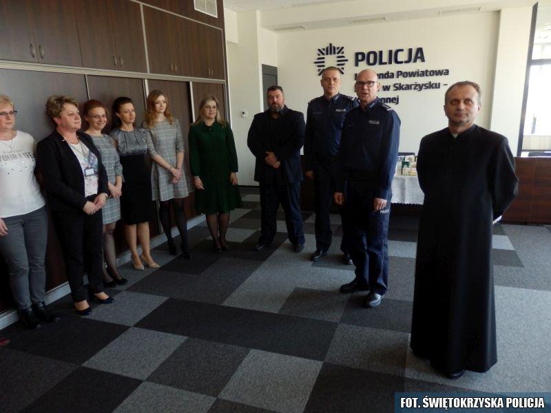Świątecznie w skarżyskiej komendzie