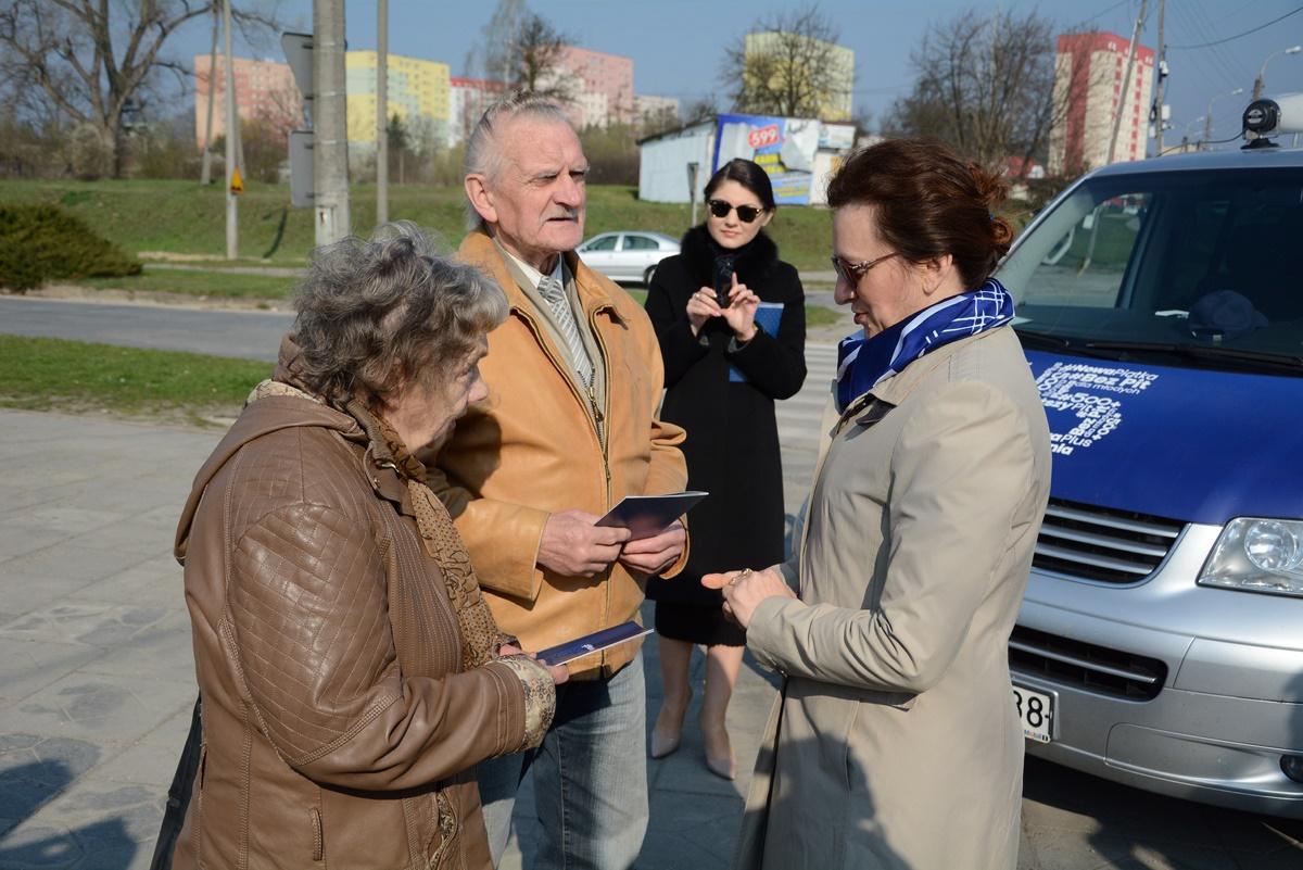 Wojewoda Agata Wojtyszek w Skarżysku i Bliżynie mówiła o 