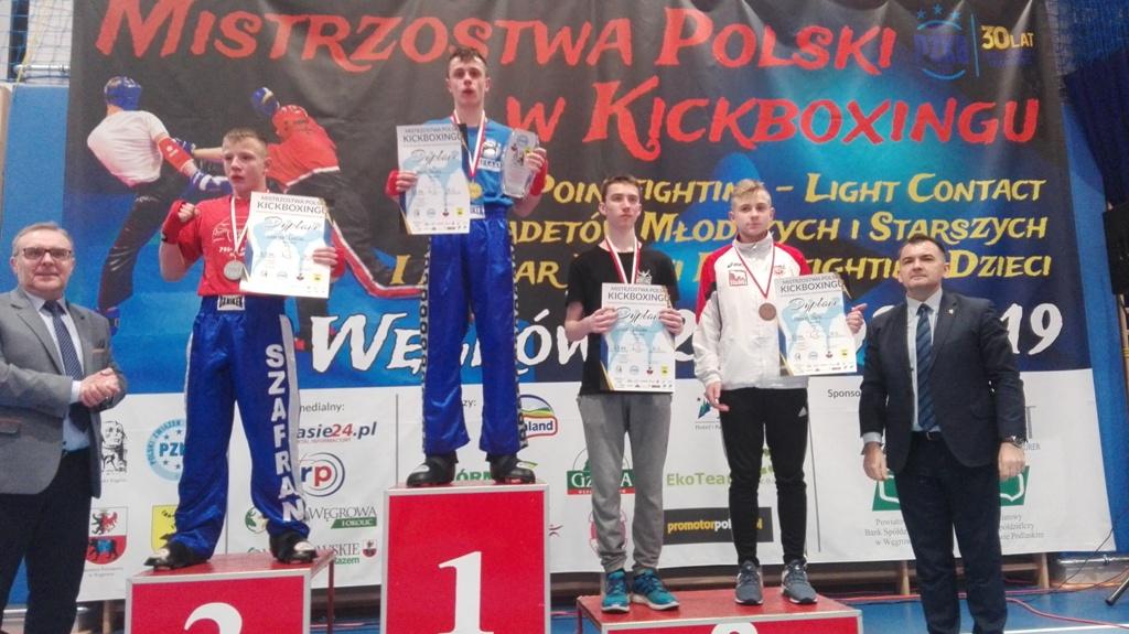 Jakub Bilski mistrzem Polski kadetów w kickboxingu
