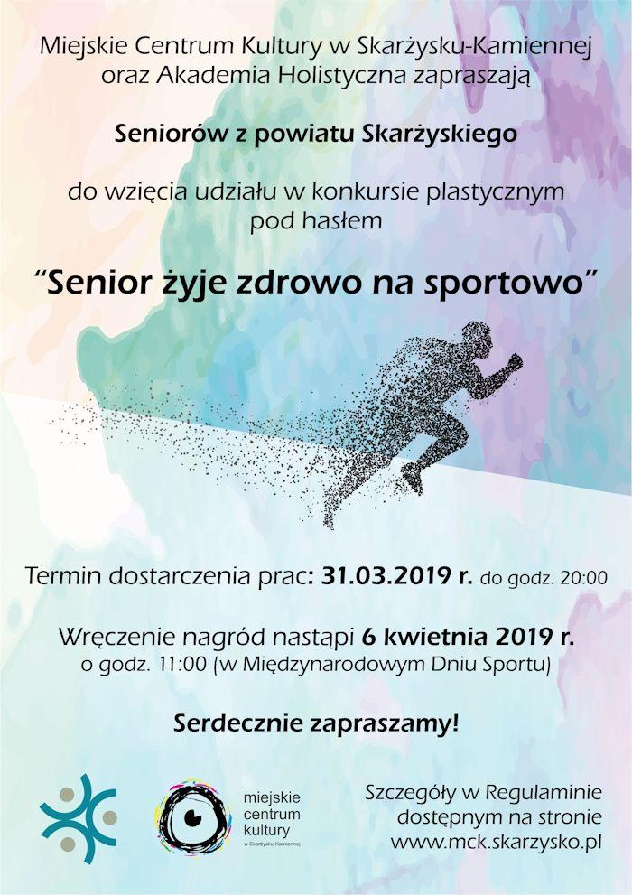 Senior żyje zdrowo na sportowo