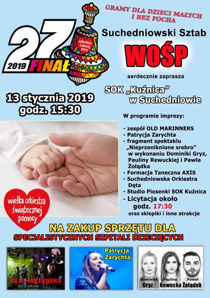 WOŚP zagra też w Suchedniowie