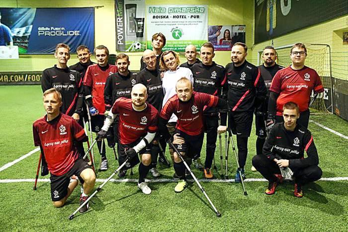 Marzy o grze w reprezentacji Polski AMP Futbolu