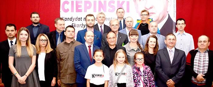 Jacek Ciepiński zainaugurował kampanię wyborczą, gościem Paweł Kukiz