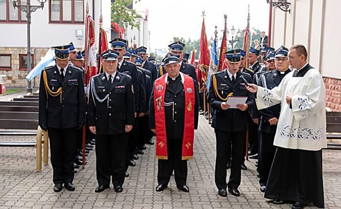 Pielgrzymka strażaków do Matki Bożej Ostrobramskiej