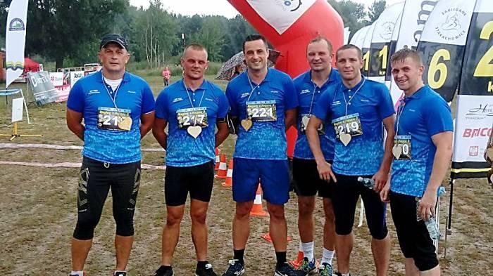 Skarżyscy strażacy pobiegli dla Mai i Bartusia