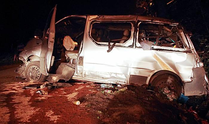 Wypadek busa na ulicy Asfaltowej
