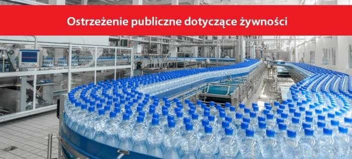 Woda z groźną bakterią od producenta z Suchedniowa
