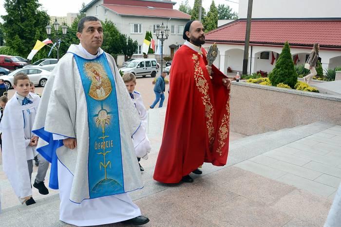Relikwie św. Charbela w Sanktuarium Matki Bożej Ostrobramskiej