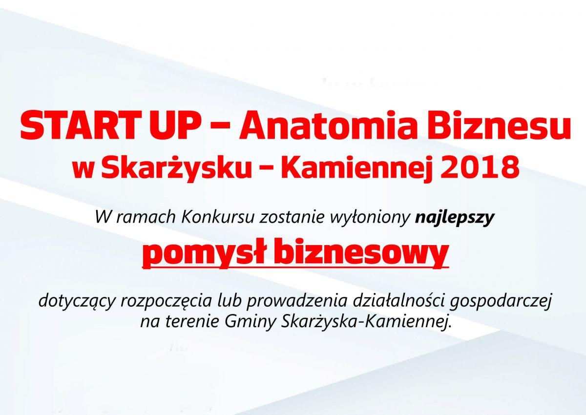 Ruszył konkurs Start up – Anatomia Biznesu