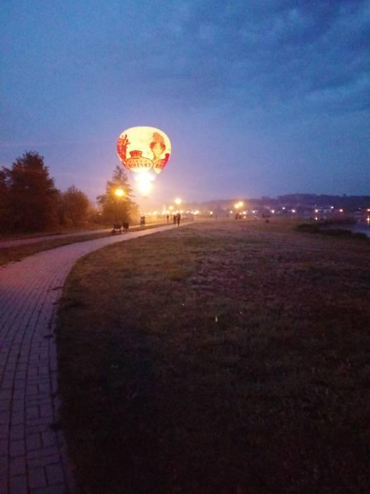 Balonowe szaleństwo nad Wąchockiem