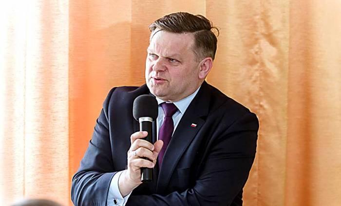 Wiceminister obrony w mieście