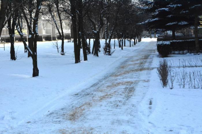 Zima na skarżyskich drogach