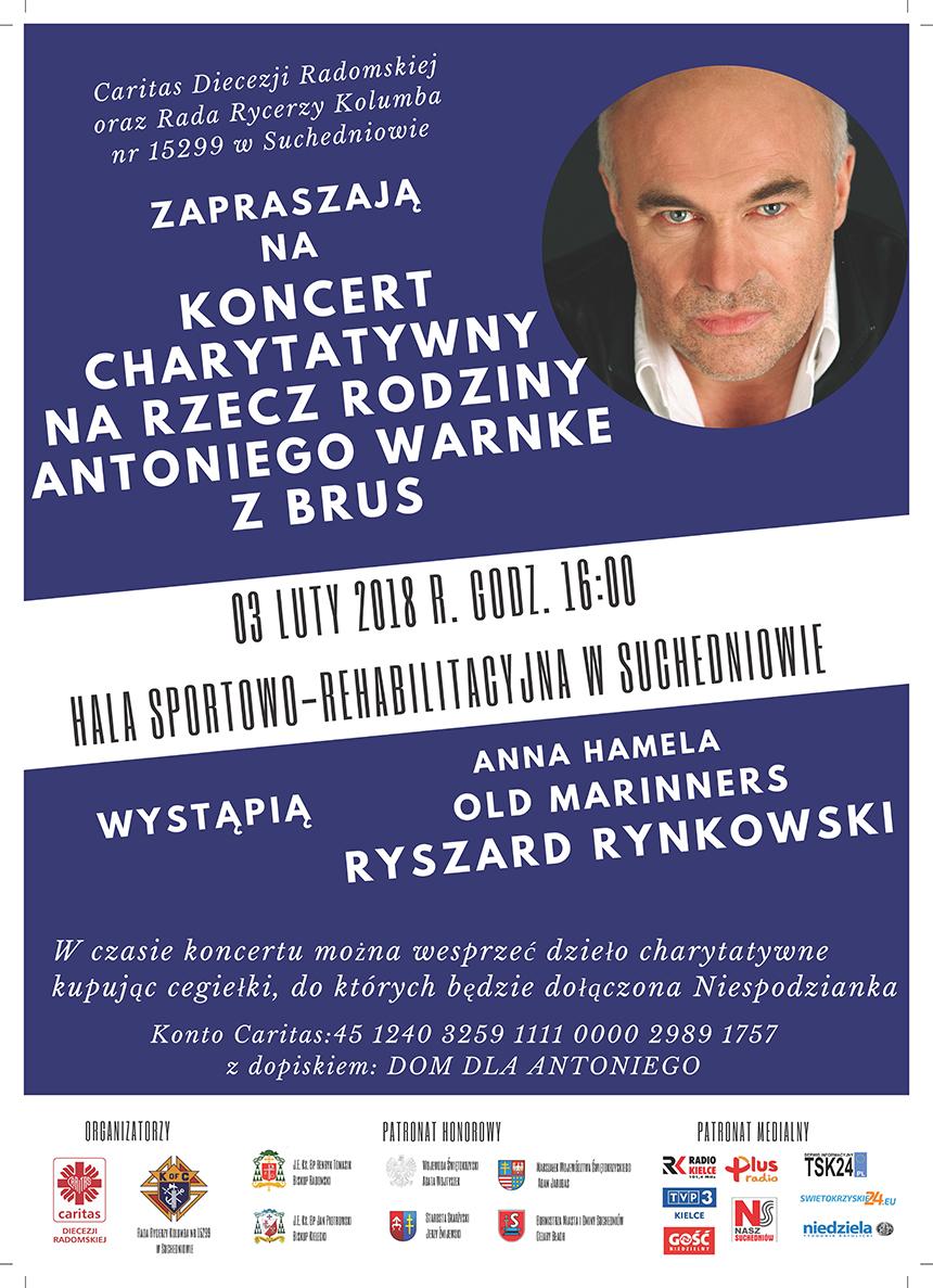 Stracili dom w nawałnicy. Zagrają dla nich w Suchedniowie