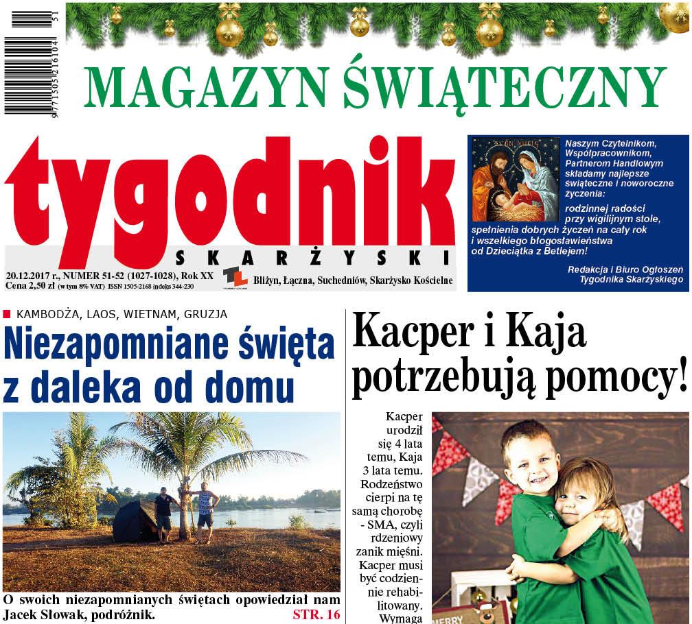 Świąteczno-noworoczne wydanie TYGODNIKA