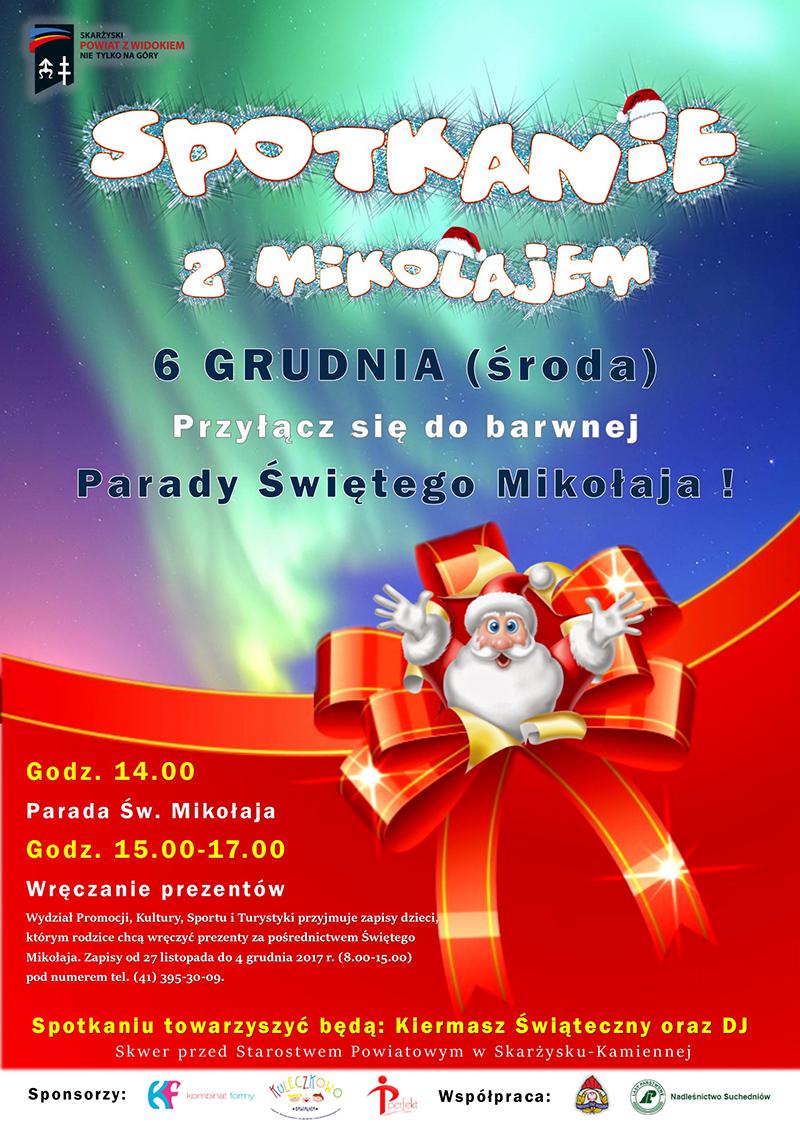 Święty Mikołaj odwiedzi Starostwo. Później ulicami Skarżyska przejdzie barwny korowód