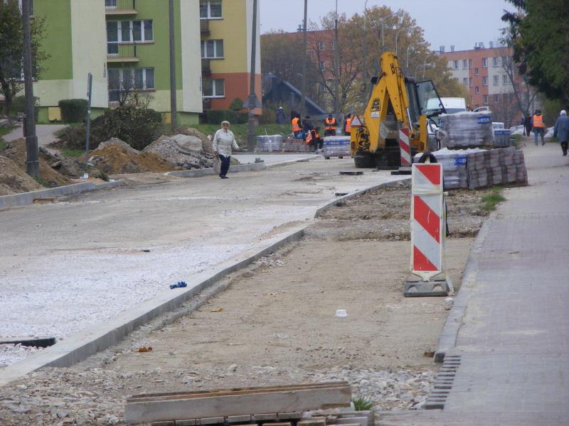 Paryska w budowie