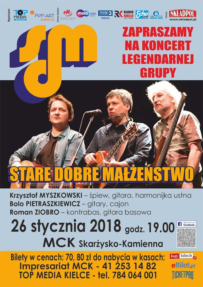Stare Dobre Małżeństwo zagra w Skarżysku-Kamiennej