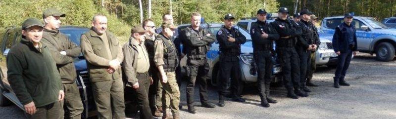 Wspólna kontrola policji i leśników