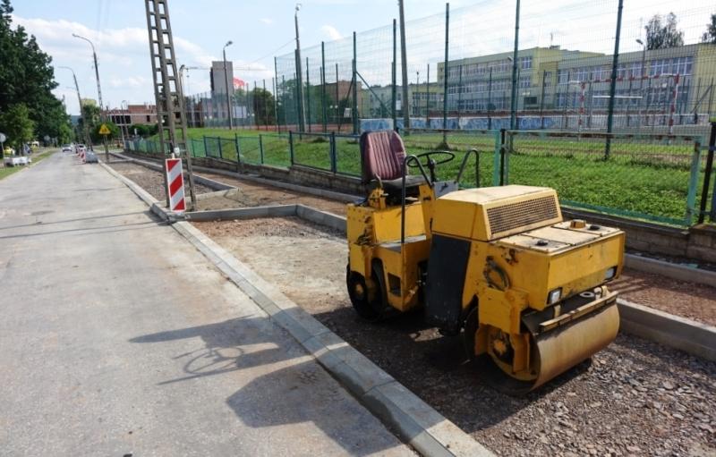 Ulica Kościelna w budowie... ale to nie wszystko