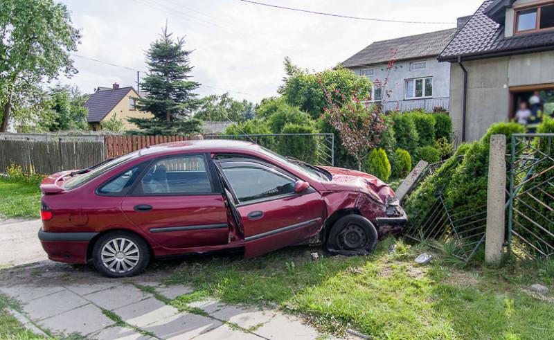 Dwie osoby poszkodowane w kolizji na 