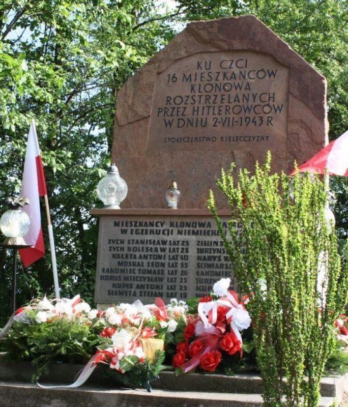 Pamięci pomordowanych mieszkańców