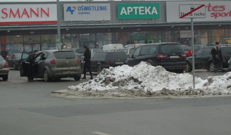 Strefa ruchu przy Kauflandzie