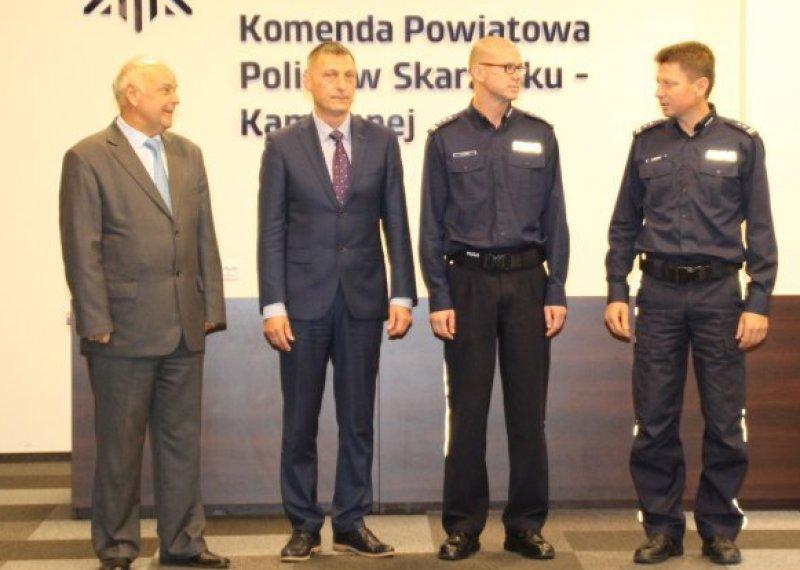 Nowy szef skarżyskich policjantów