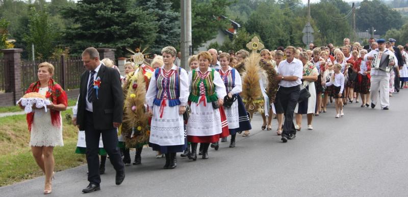 Dożynki w gminie Łączna