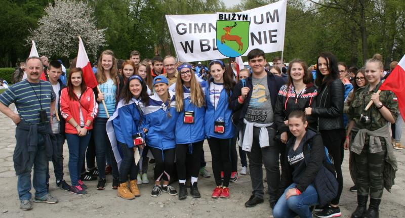 Uczniowie z Bliżyna na 