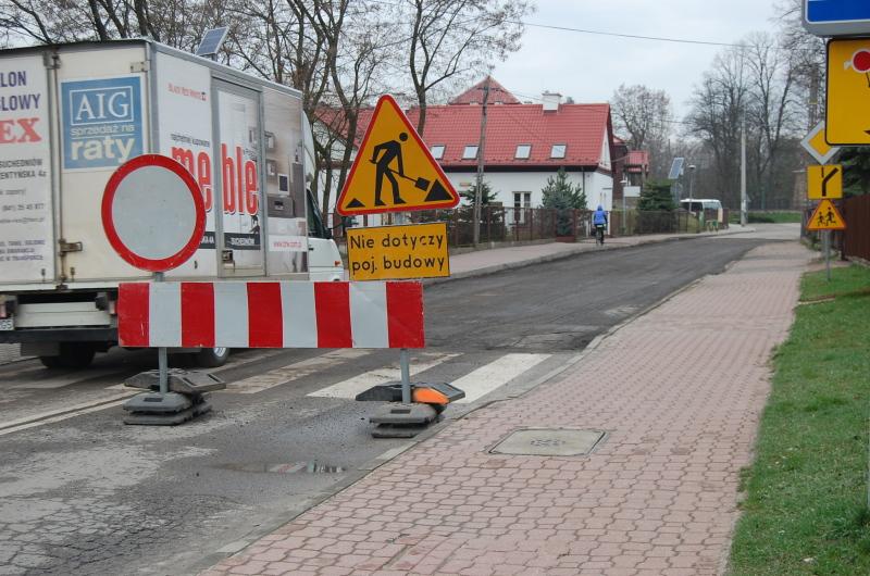 Kościelna i Gajzlera w przebudowie
