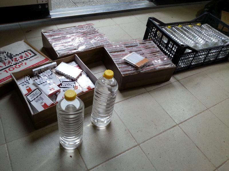 Nielegalne papierosy i alkohol