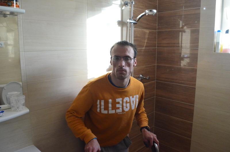 Paweł doczekał się nowej łazienki