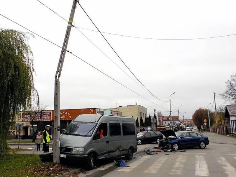 Problemowe, kolizyjne skrzyżowanie
