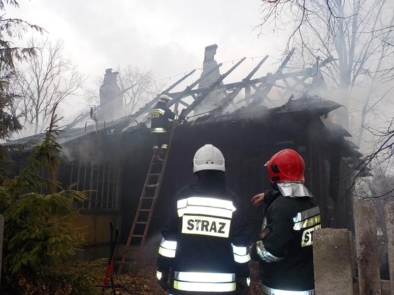 Pożar w Sychedniowie