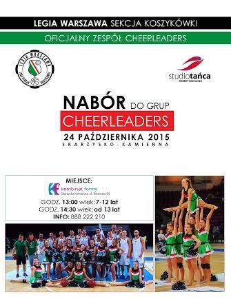 Nabór do elitarnej grupy cheerleaderek