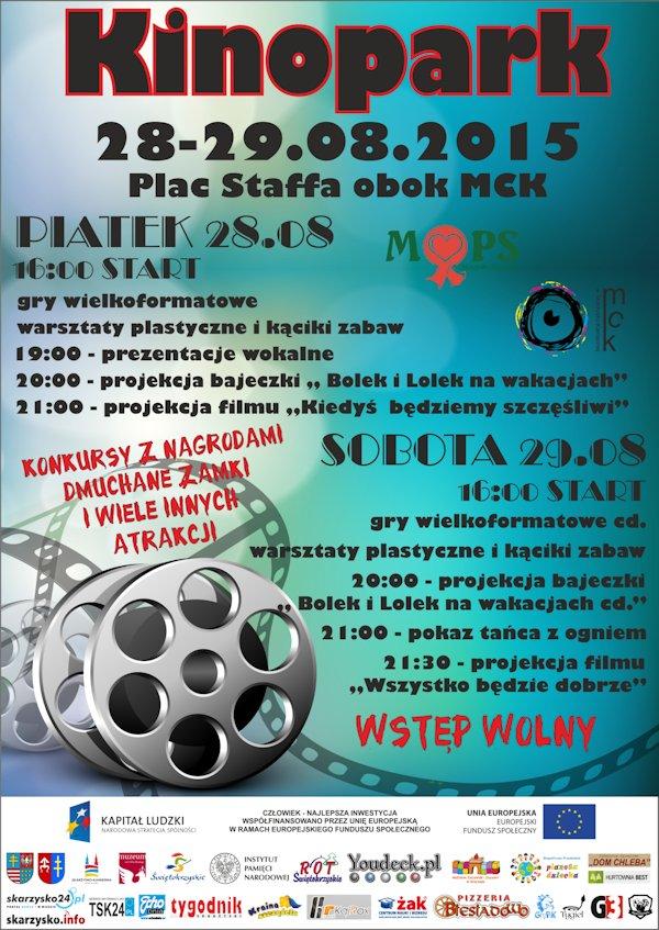 Atrakcje w ramach Kinoparku