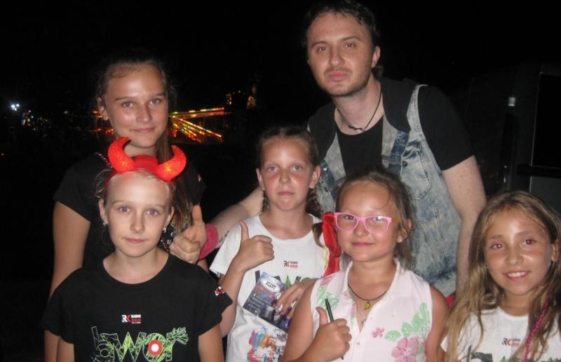 Niedźwiadki na festynie w Kurozwękach