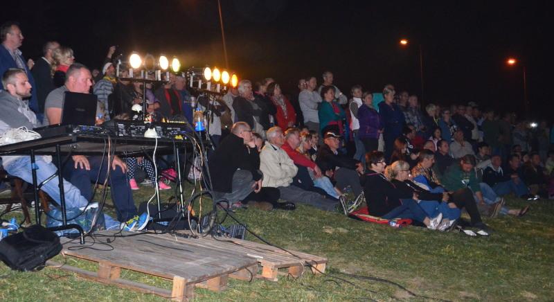 Koncert Old Marinners na wodzie