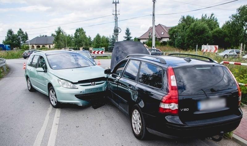 Kolizja dwóch pojazdów
