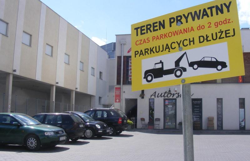 Parking prywatny