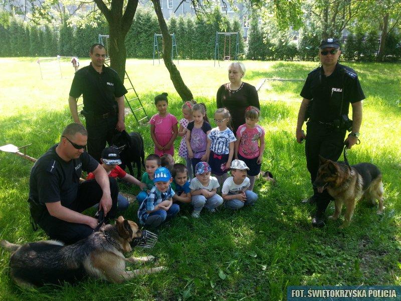 Opowiadali o zawodzie policjanta