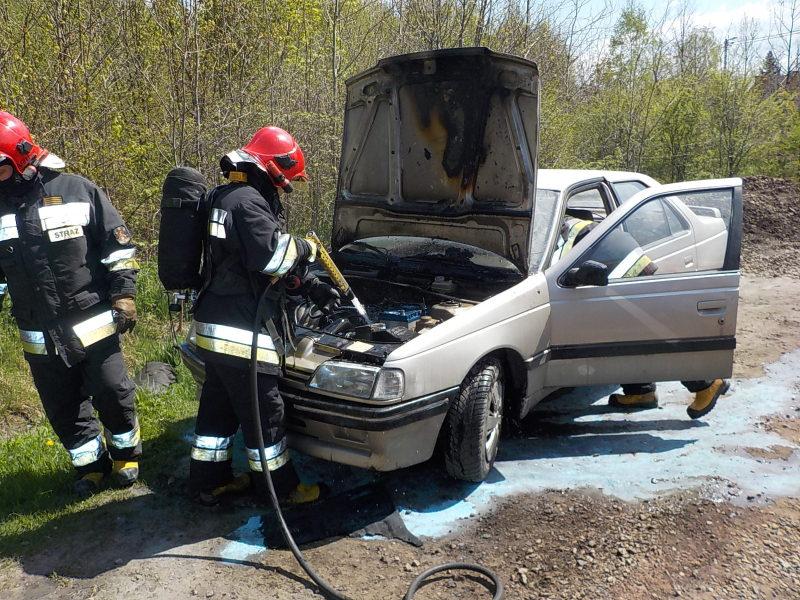 Auto udało się uratować