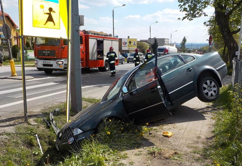Stracił panowanie nad pojazdem