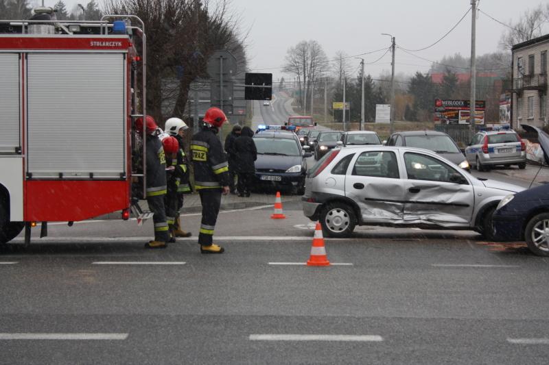 Kraksa na skrzyżowaniu