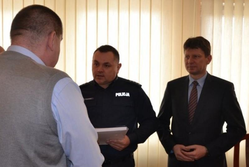 Komendant osobiście podziękował