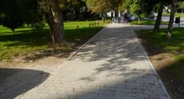 Powiat zakończył remont chodnika przy ul. Sokolej w …
