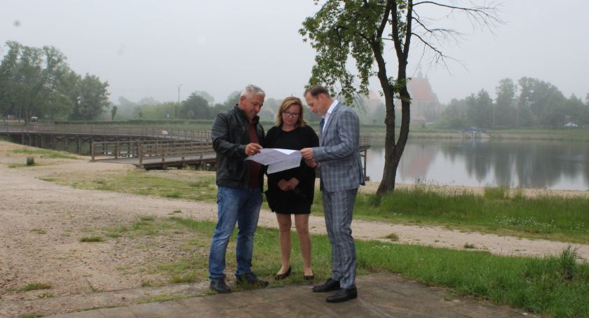 Kolejne prace nad szydłowieckim zalewem