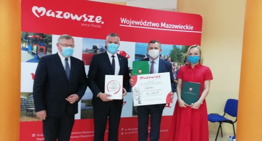 Droga, remont remizy i place zabaw